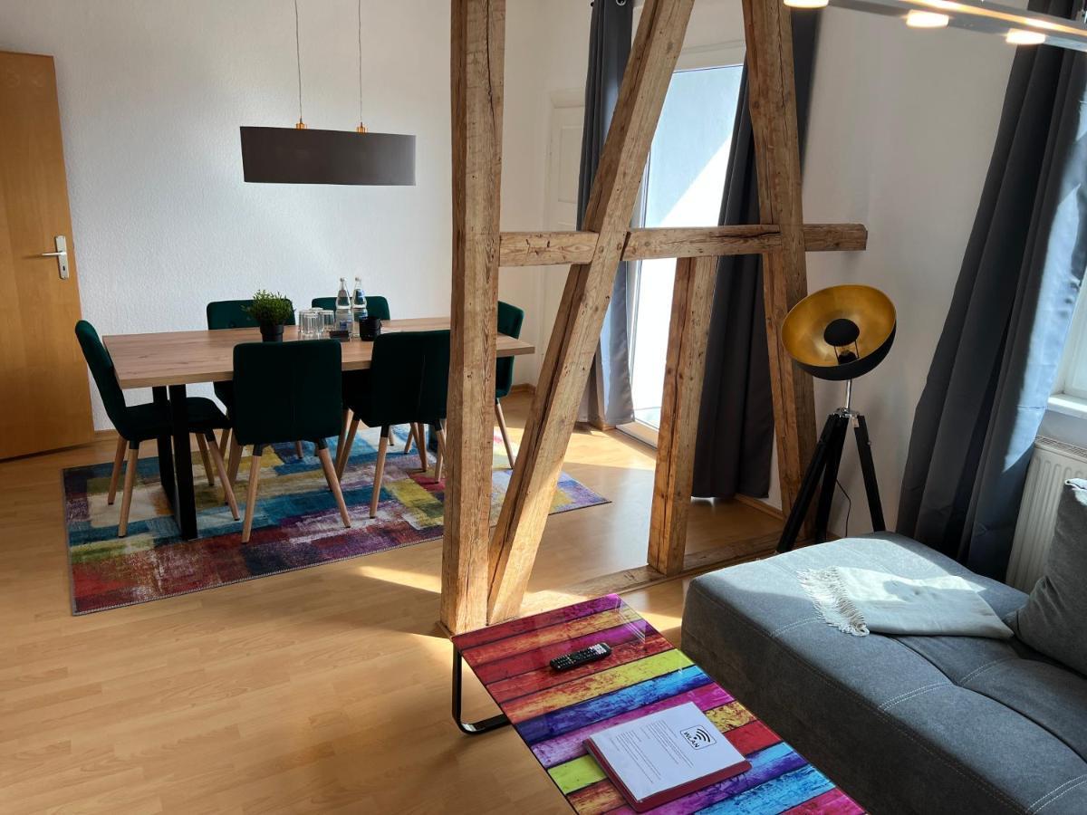 Jena City Apartment, Balkon, Sonnig, Wifi, Parkplaetze, Naehe Zentrum Luaran gambar