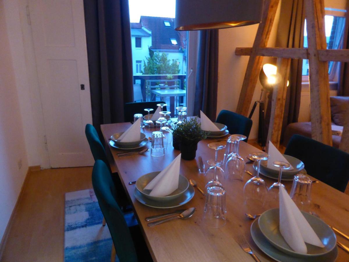 Jena City Apartment, Balkon, Sonnig, Wifi, Parkplaetze, Naehe Zentrum Luaran gambar