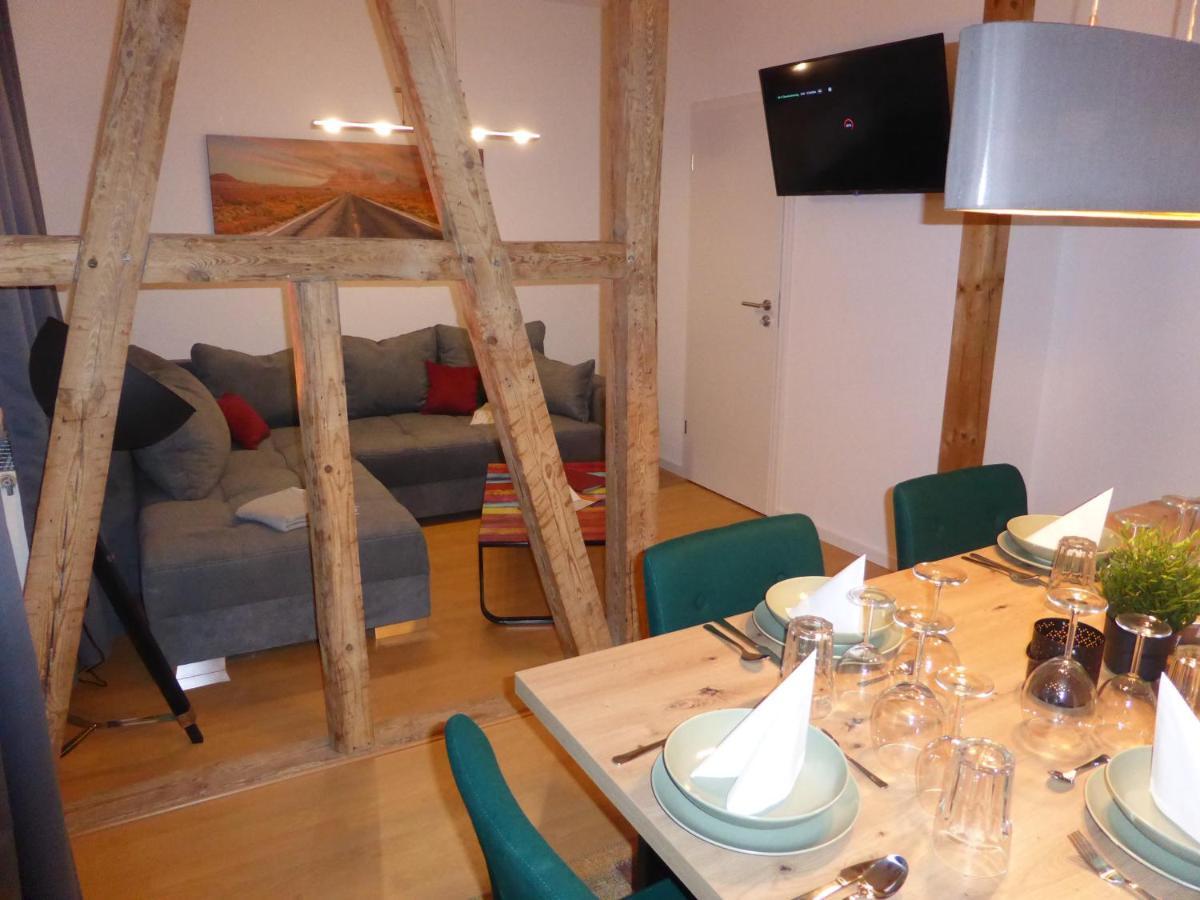 Jena City Apartment, Balkon, Sonnig, Wifi, Parkplaetze, Naehe Zentrum Luaran gambar