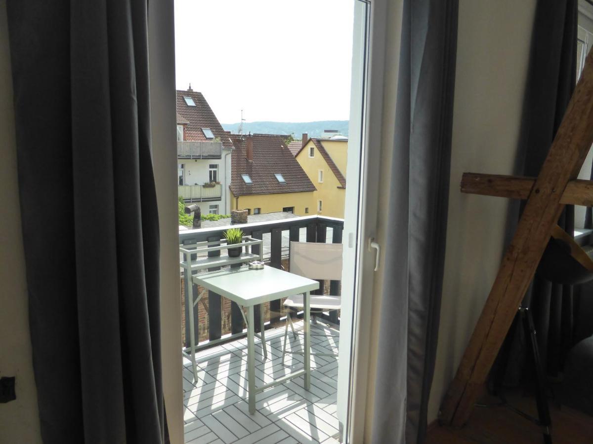 Jena City Apartment, Balkon, Sonnig, Wifi, Parkplaetze, Naehe Zentrum Luaran gambar